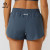 HUCAI Custom Women Sportswear Compressive Lining Phone Pocket 2-in-1 Fitness Running Shorts