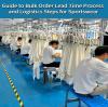 Guide to Bulk Order Lead Time Process and Logistics Steps for Sportswear