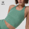 Custom Yoga Tank Top Spandex Slim Fit Racerback|HUCAI Sportswear Manufacturer