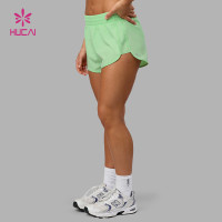 Custom High Quality Women's Fitness Shorts | HUCAI Sportswear Manufacturer