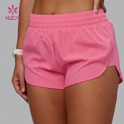 Custom High Quality Women's Fitness Shorts | HUCAI Sportswear Manufacturer