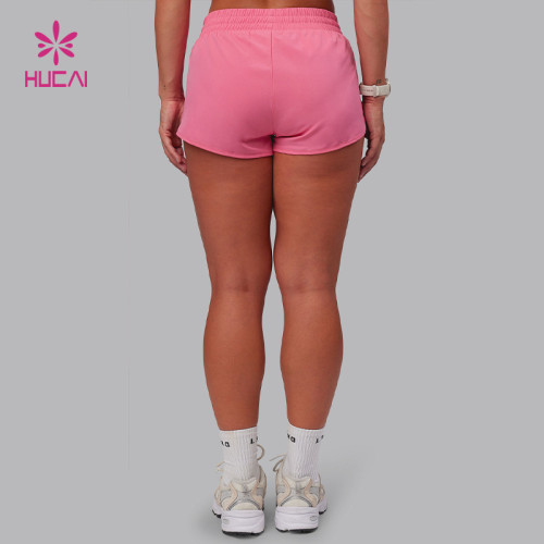 Custom High Quality Women's Fitness Shorts | HUCAI Sportswear Manufacturer