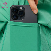 Custom High Quality Women's  2-in-1 Fitness Training Shorts | HUCAI Sportswear Manufacturer