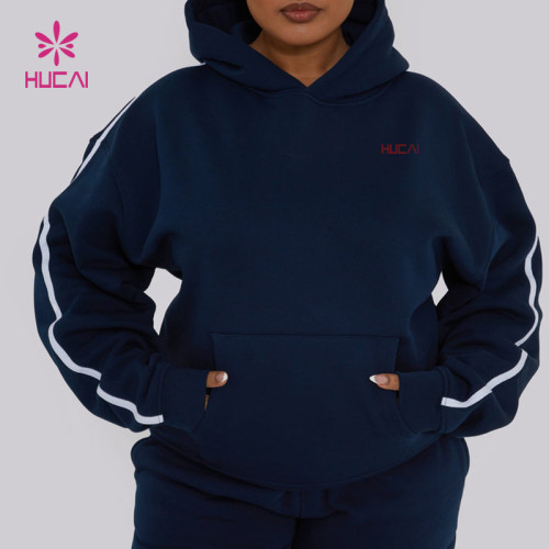Custom Women's High Quality Fashion Sports Hoodie | HUCAI Sportswear Manufacturer