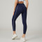 HUCAI Custom Slim Fit Yoga Leggings with Panel Stitching in Lululemon-Inspired Fabric