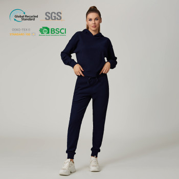 HUCAI Custom High Stretch Corduroy Slim Fit Women's Jogger Pants