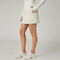 HUCAI Custom High Quality Lightweight Insulated Nylon Quilted Sports Leisure Short Skirt