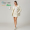 HUCAI Custom High Quality Lightweight Nylon Oversized Quilted Outerwear Sports Jacket For Women