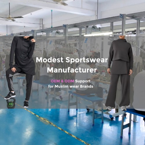 Modest Sportswear Manufacturer: Custom Loose Joggers for Ramadan Cardio Sessions
