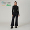 HUCAI Custom Women's Flared Fitness Pants with Graphene Lining and Ankle Zippers