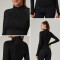 HUCAI Custom Women's Slim Fit Active Long Sleeve with Arc'teryx-Inspired Lightweight Fabric