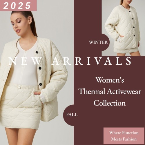 Fall/Winter 2025 Women's Thermal Activewear Collection — Where Function Meets Fashion