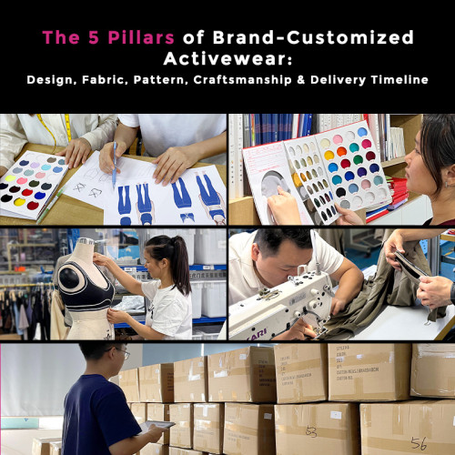 The 5 Pillars of Brand-Customized Activewear: Design, Fabric, Pattern, Craftsmanship & Delivery Timeline