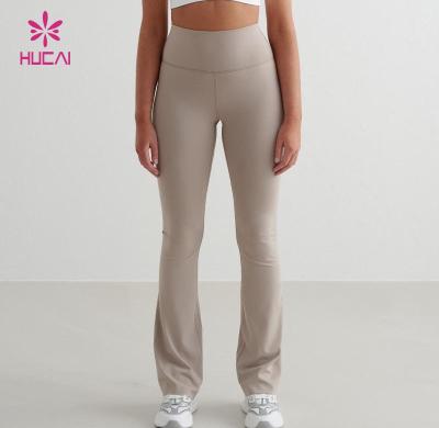 Premium High Waist Flared Yoga Pants | Custom Activewear Manufacturer