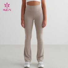 Premium High Waist Flared Yoga Pants | Custom Activewear Manufacturer