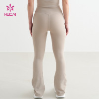 Premium High Waist Flared Yoga Pants | Custom Activewear Manufacturer