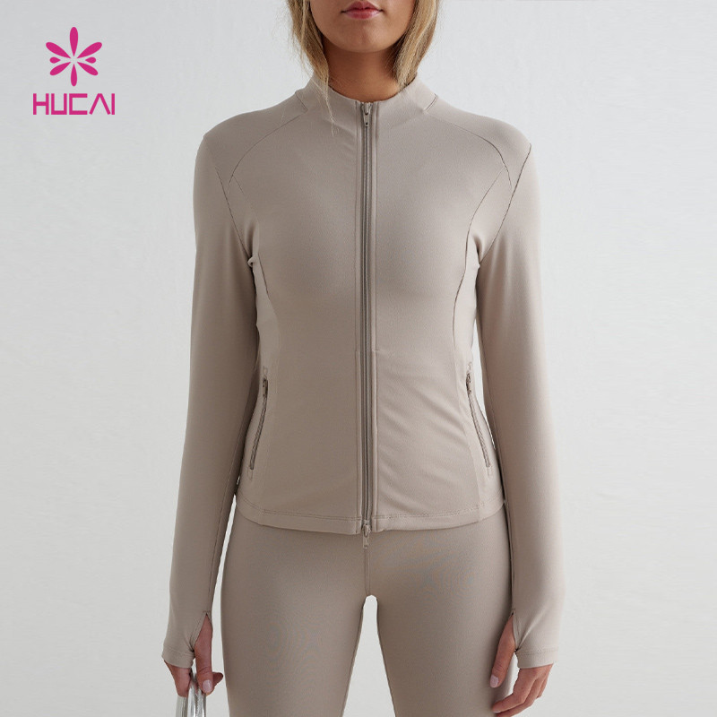 Custom Yoga Jacket Supplier