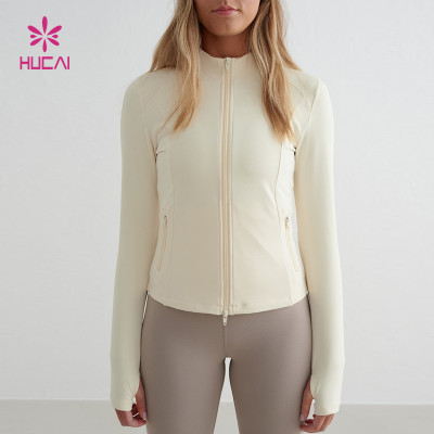 Premium Women's Full-Zip Sports Jacket | Custom Activewear Manufacturer