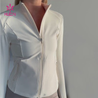 Premium Women's Full-Zip Sports Jacket | Custom Activewear Manufacturer