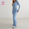 Premium Knitted Flared Lounge Pants | Custom Activewear Manufacturer