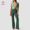 Premium High Waist Flared Yoga Pants | Custom Activewear Manufacturer