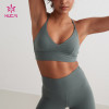 Premium Women's V-Neck Strappy Sports Bra | Custom Activewear Manufacturer