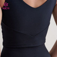 Premium Women's V-Neck Sleeveless Sports Top | Custom Activewear Manufacturer