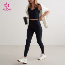 Premium Women's V-Neck Sleeveless Sports Top | Custom Activewear Manufacturer