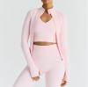 Custom Women's Long Sleeve And Yoga Jackets Manufacturer