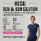 HUCAI Custom Women's Open-Back Sports T-Shirt with Skims-Like Knitted Fabric
