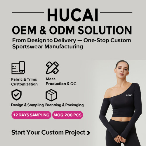 Custom Women's One-Shoulder Long Sleeve Crop Top | OEM Activewear Manufacturer