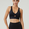 Mesh Panel V-Neck Sports Bra Manufacturer for Premium Activewear Brands