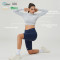 Custom Women's Cooling Fitness Long Sleeve Crop Top | OEM Activewear Manufacturer