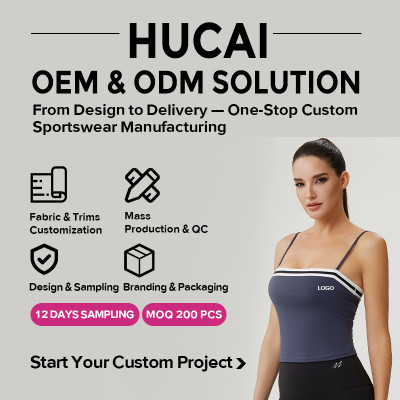 Custom Women's Striped Elastic Band Yoga Tank with Built-In Pads | OEM Activewear Manufacturer