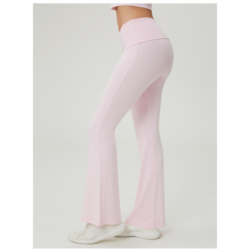 Low-Waist Flared Yoga Pants Manufacturer for Premium Sportswear Brands