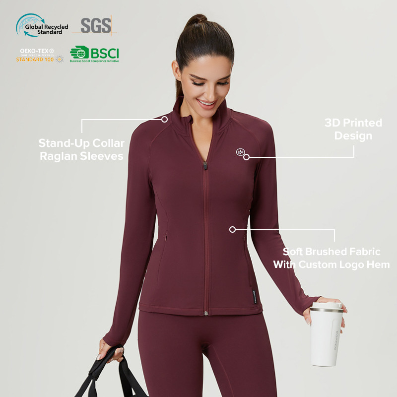yoga jacket OEM supplier