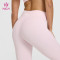 HUCAI OEM Custom High-Waist Smooth Fit Yoga Leggings for Training