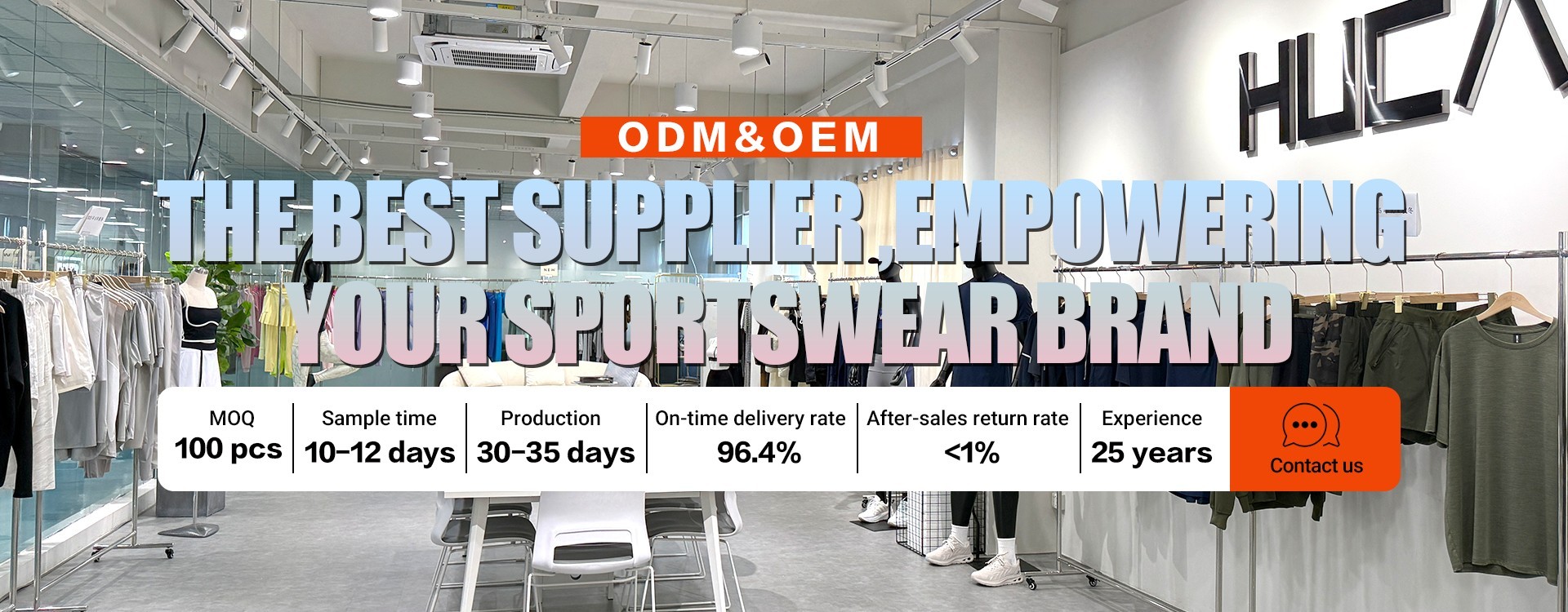 HUCAI sportswear S/S series