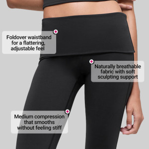 Custom High Waisted Flare Leggings for Women's Sportswear Brands