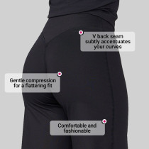 Custom Straight Wide Leg Leggings for Women's Sportswear Brands