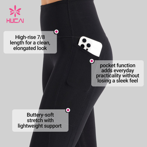 Custom 7/8 Leggings with Pockets | Women's Sportswear Manufacturer