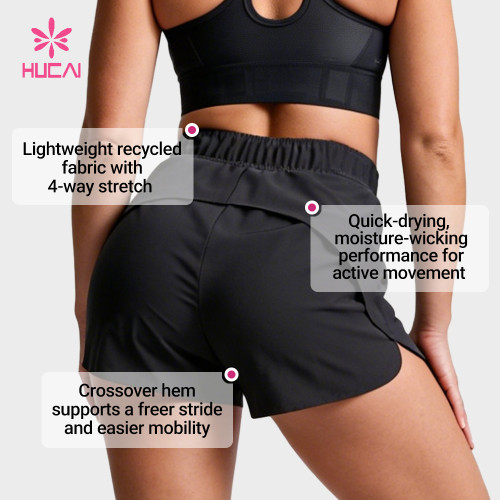 Custom Lightweight Running Shorts for Women's Sportswear Brands