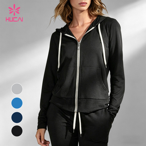 Custom Long Sleeve Wrap Top and Foldover Shorts Set for Women's Sportswear Brands