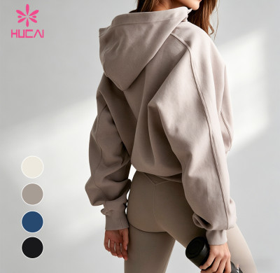 Custom Clean Everyday Sweatshirt and Straight-Leg Sweatpants Set for Women's Brands