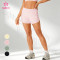 Custom Lightweight 2-in-1 Running Shorts with Phone Pocket for Women's Activewear Brands
