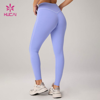 Custom High-Waist Sculpt Leggings with Hidden Pocket for Women's Activewear Brands
