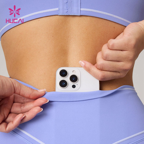 Custom High-Waist Sculpt Leggings with Hidden Pocket for Women's Activewear Brands