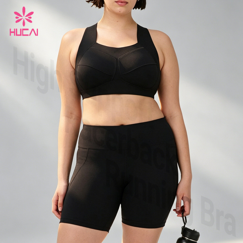 Custom High Support Racerback Sports Bra for Women's Sportswear
