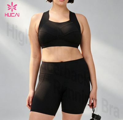 Custom High Support Racerback Sports Bra for Women's Sportswear