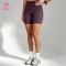 Custom High-Rise Pocket Running Bike Shorts for Women's Sportswear